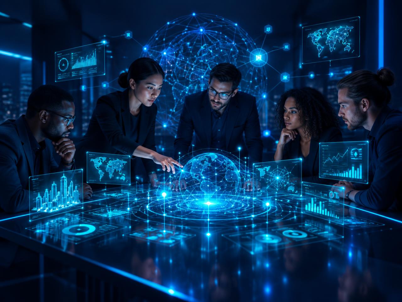 Equipo JateNX colaborando en una solución tecnológica