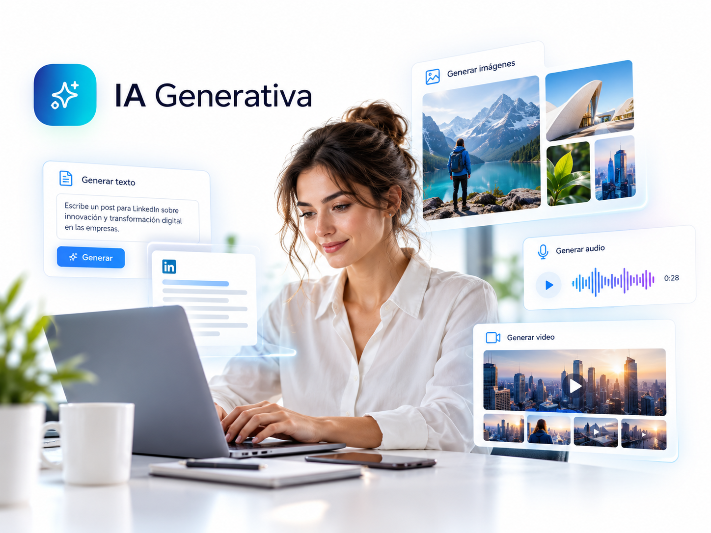 Equipo de JateNX diseñando una solución de IA a medida