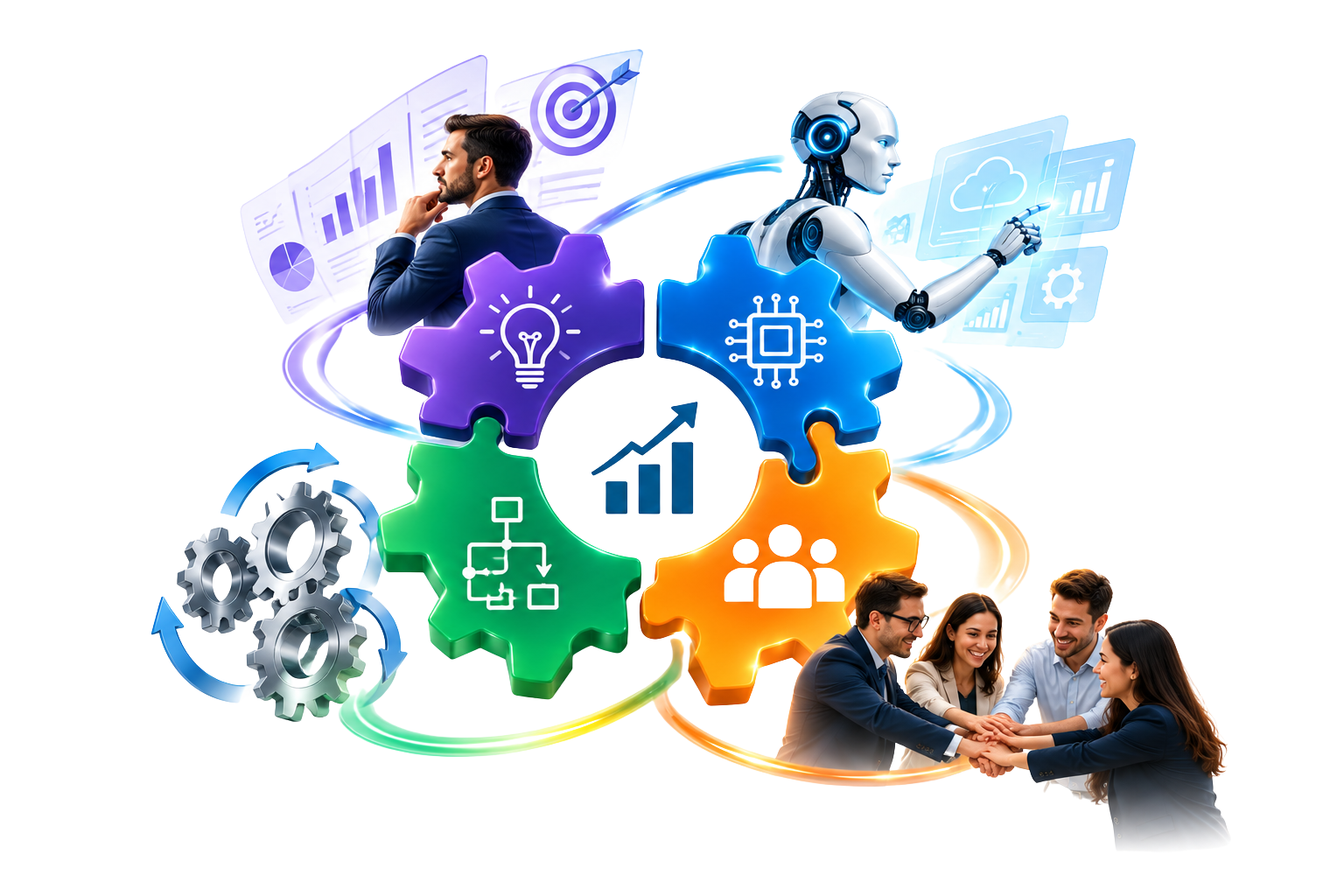 Estrategia, tecnología y personas conectadas como engranajes que impulsan el crecimiento del negocio